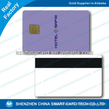 cheap contact pvc smart card with chip